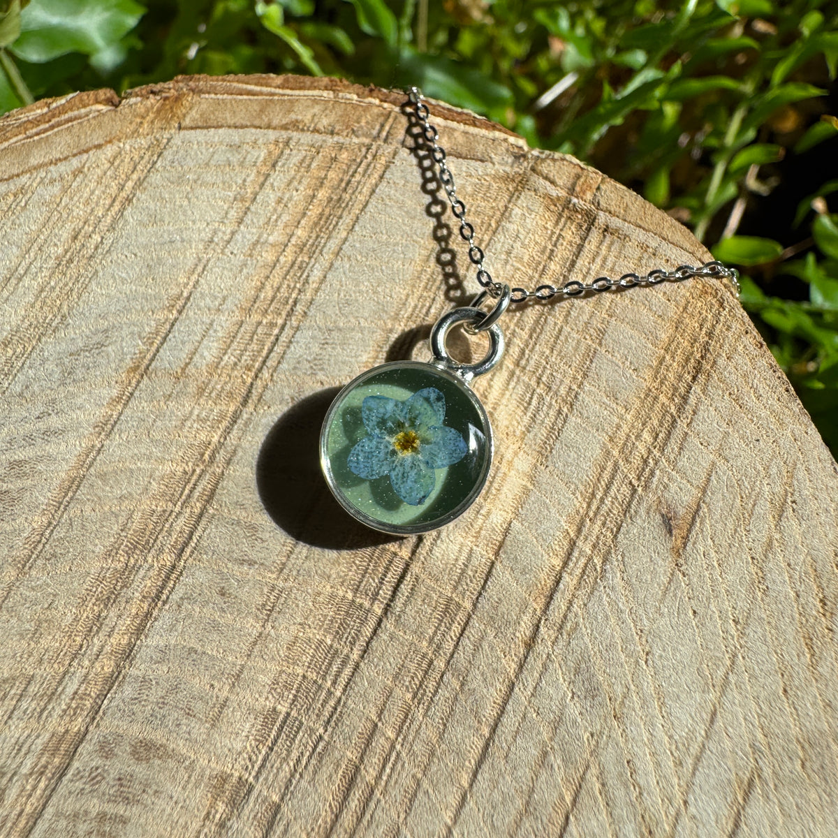 Forget-Me-Not Necklace | Forest Wandering Jewelry | Ready to Ship