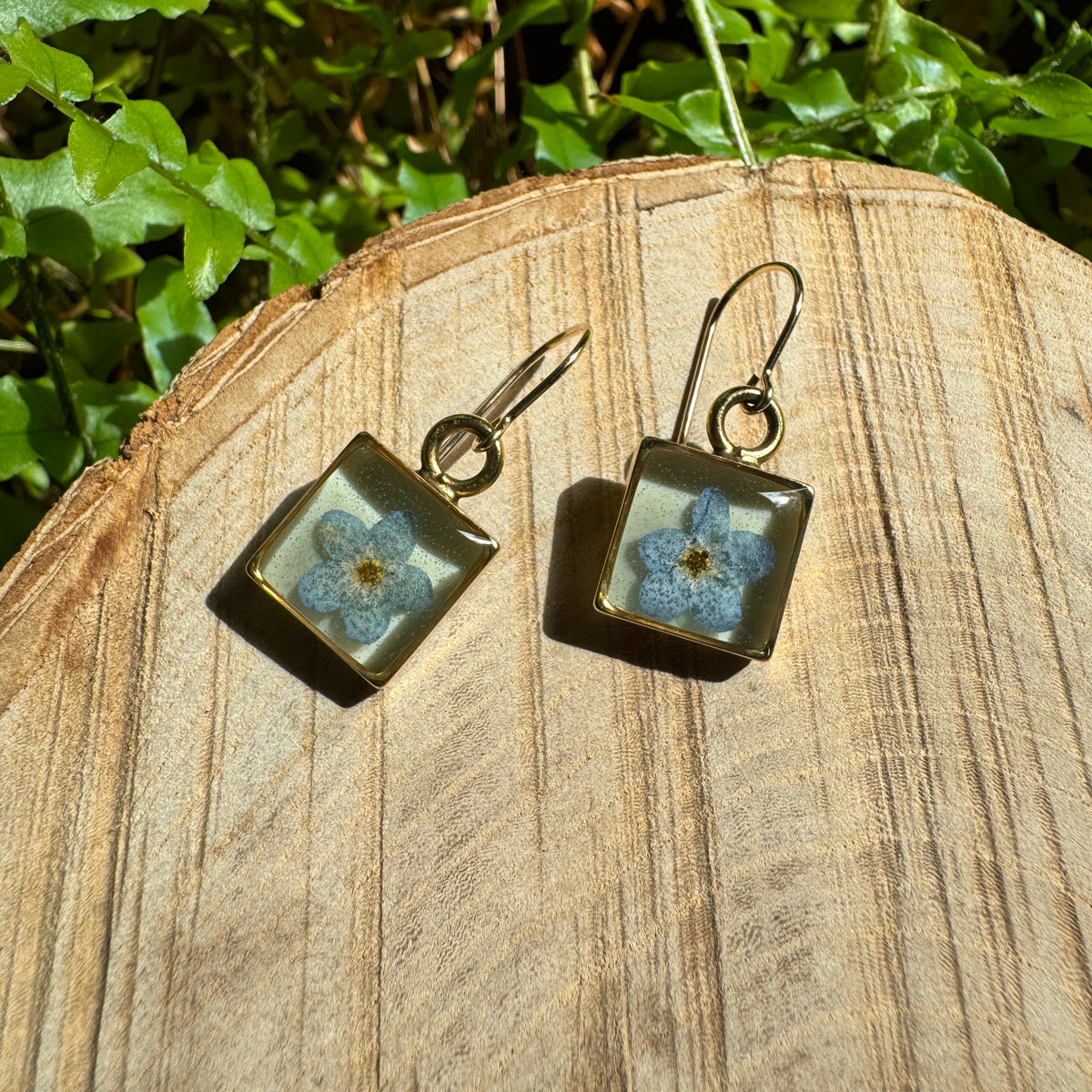 Forget-Me-Not Earrings | Forest Wandering Jewelry | Ready to Ship