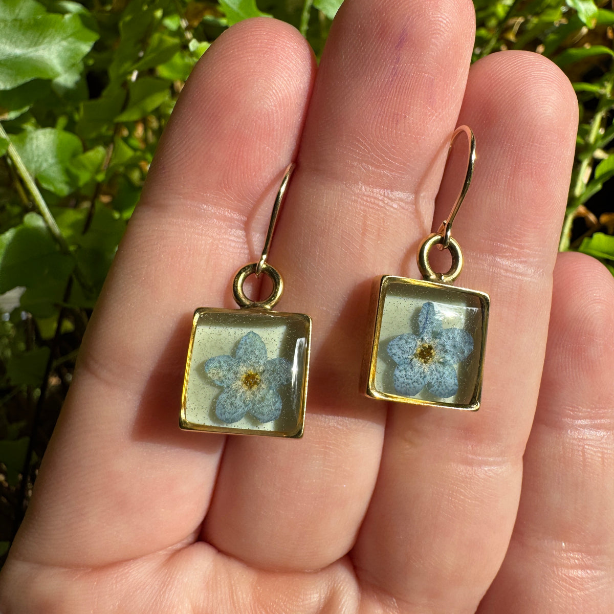 Forget-Me-Not Earrings | Forest Wandering Jewelry | Ready to Ship