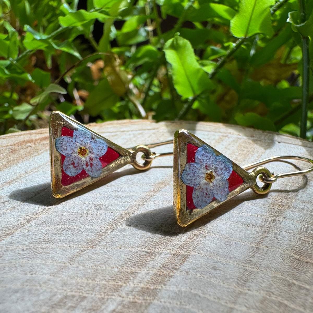 Forget-Me-Not Earrings | Forest Wandering Jewelry | Ready to Ship