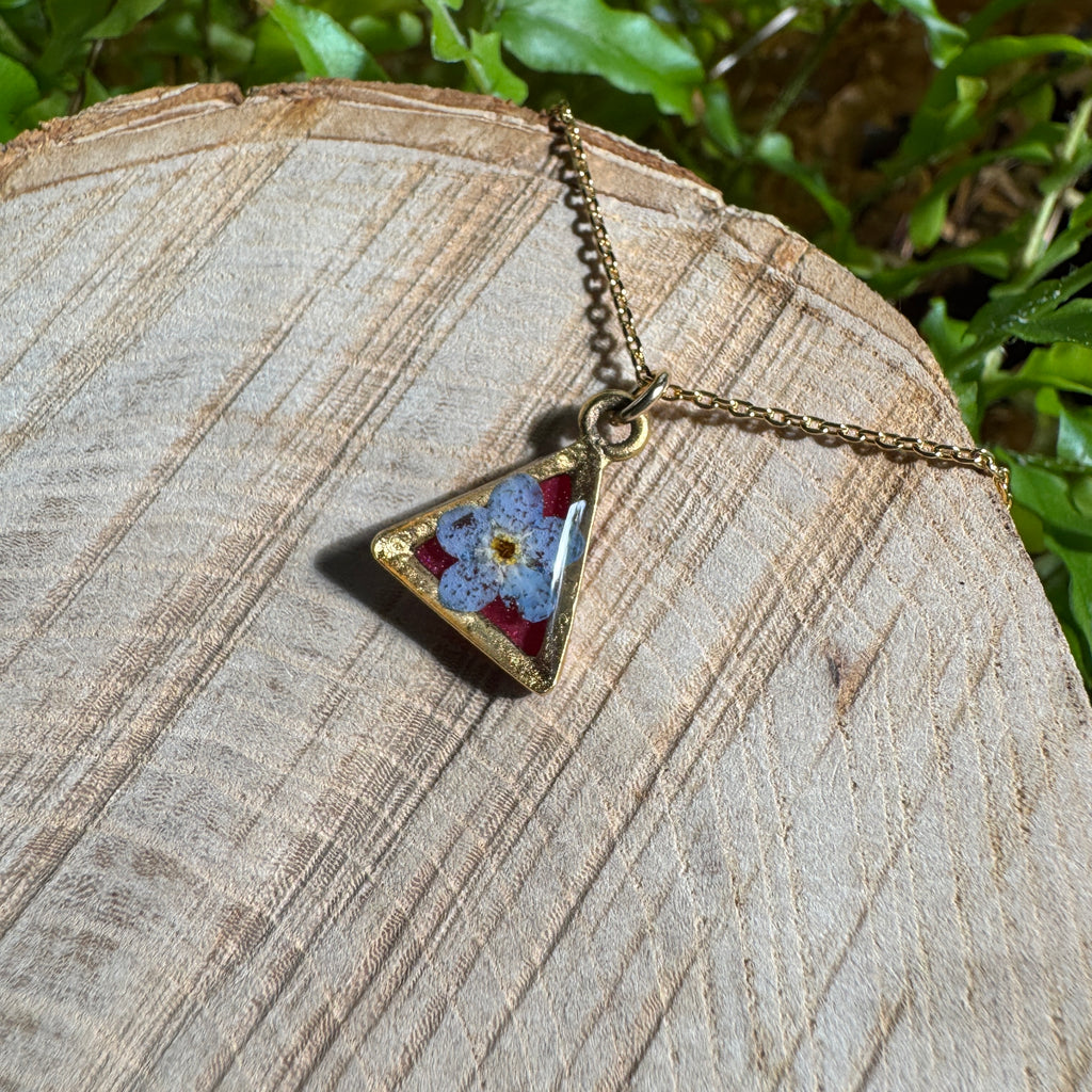 Forget-Me-Not Necklace | Forest Wandering Jewelry | Ready to Ship