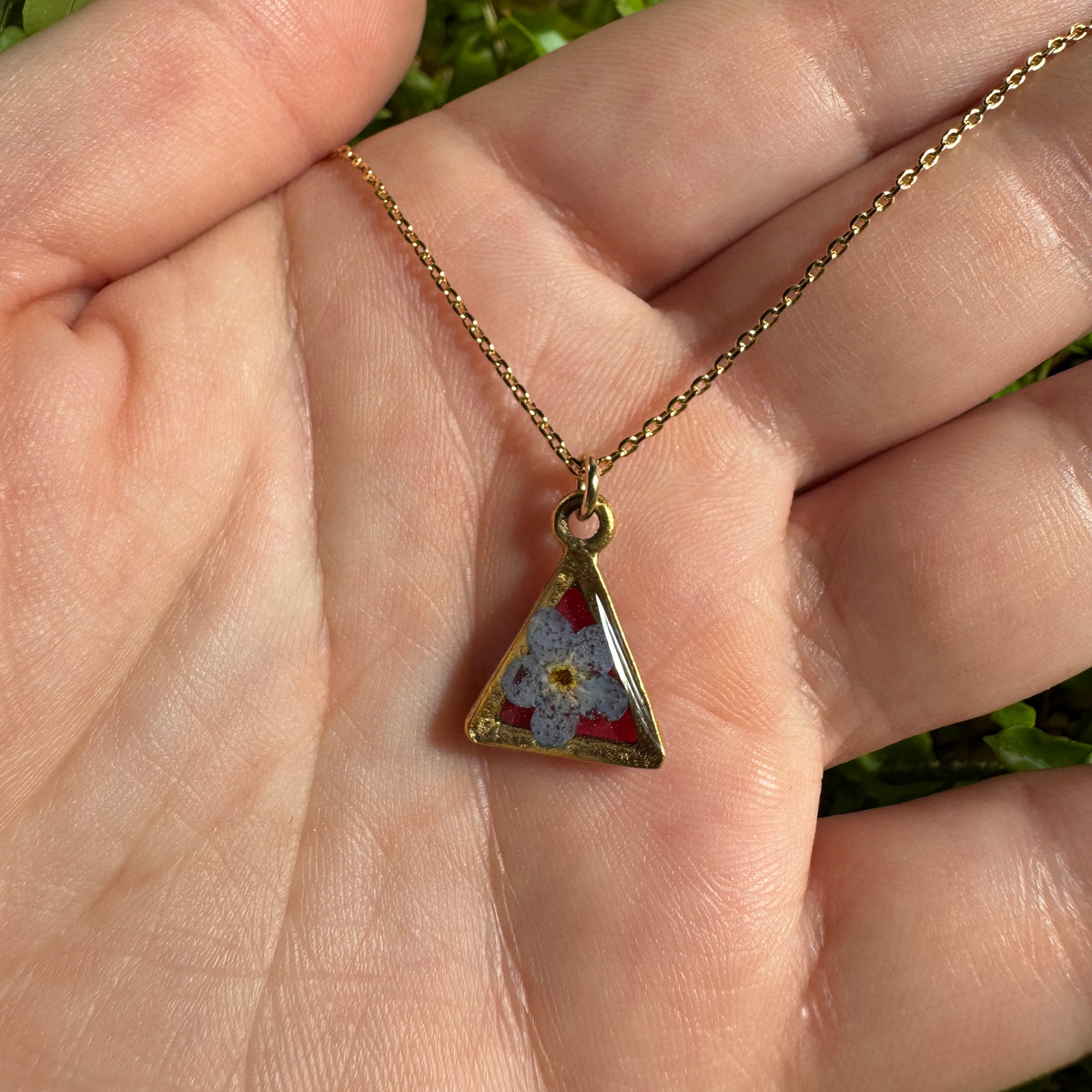 Forget-Me-Not Necklace | Forest Wandering Jewelry | Ready to Ship