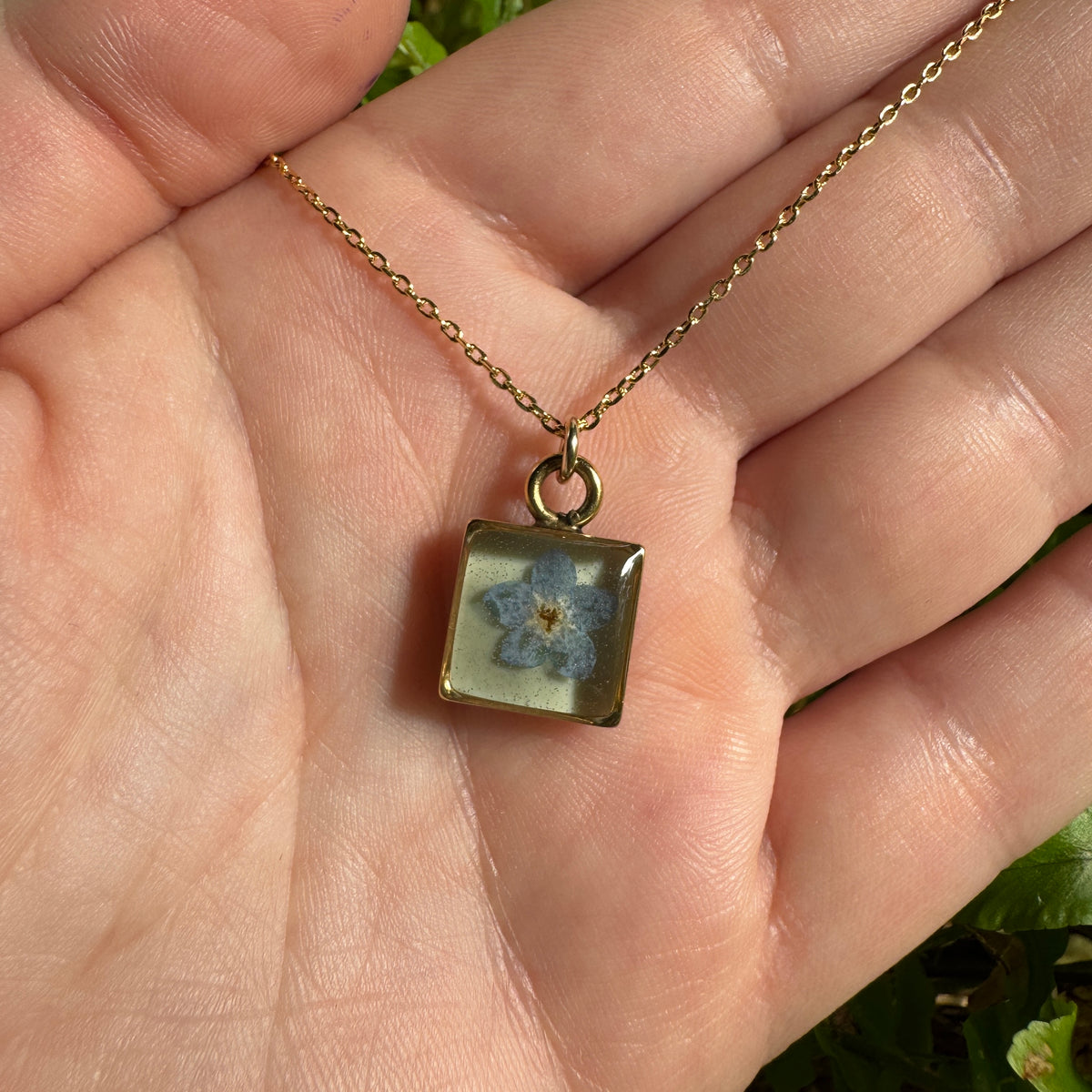 Forget-Me-Not Necklace | Forest Wandering Jewelry | Ready to Ship