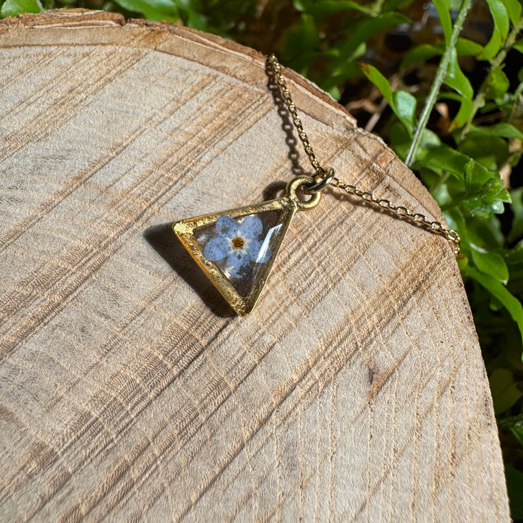 Forget-Me-Not Necklace | Forest Wandering Jewelry | Ready to Ship