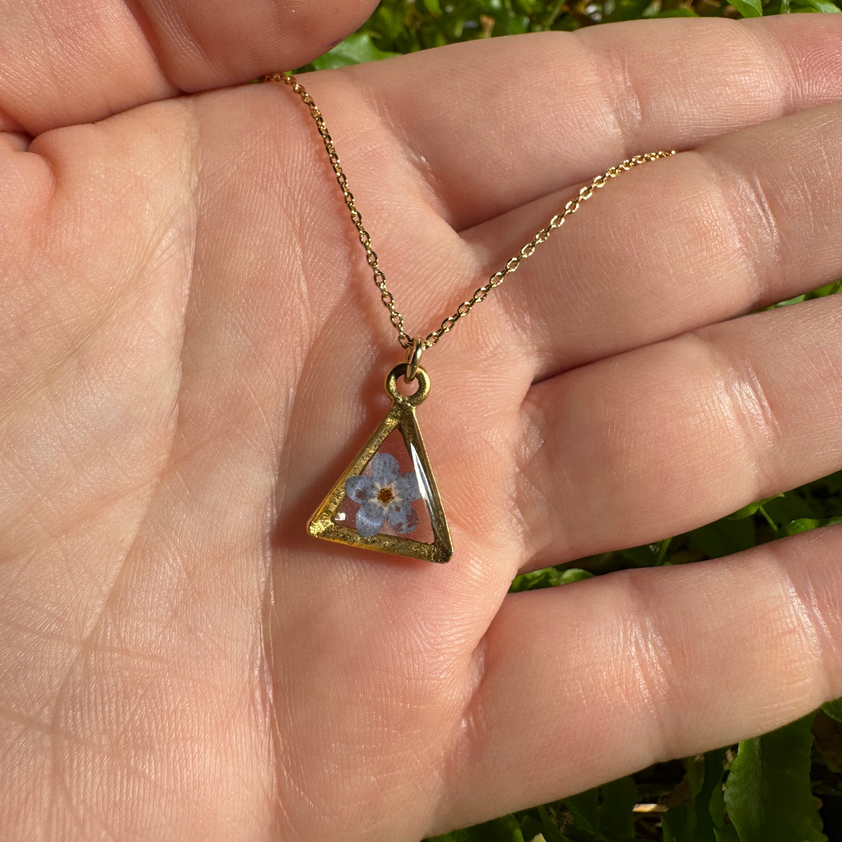 Forget-Me-Not Necklace | Forest Wandering Jewelry | Ready to Ship