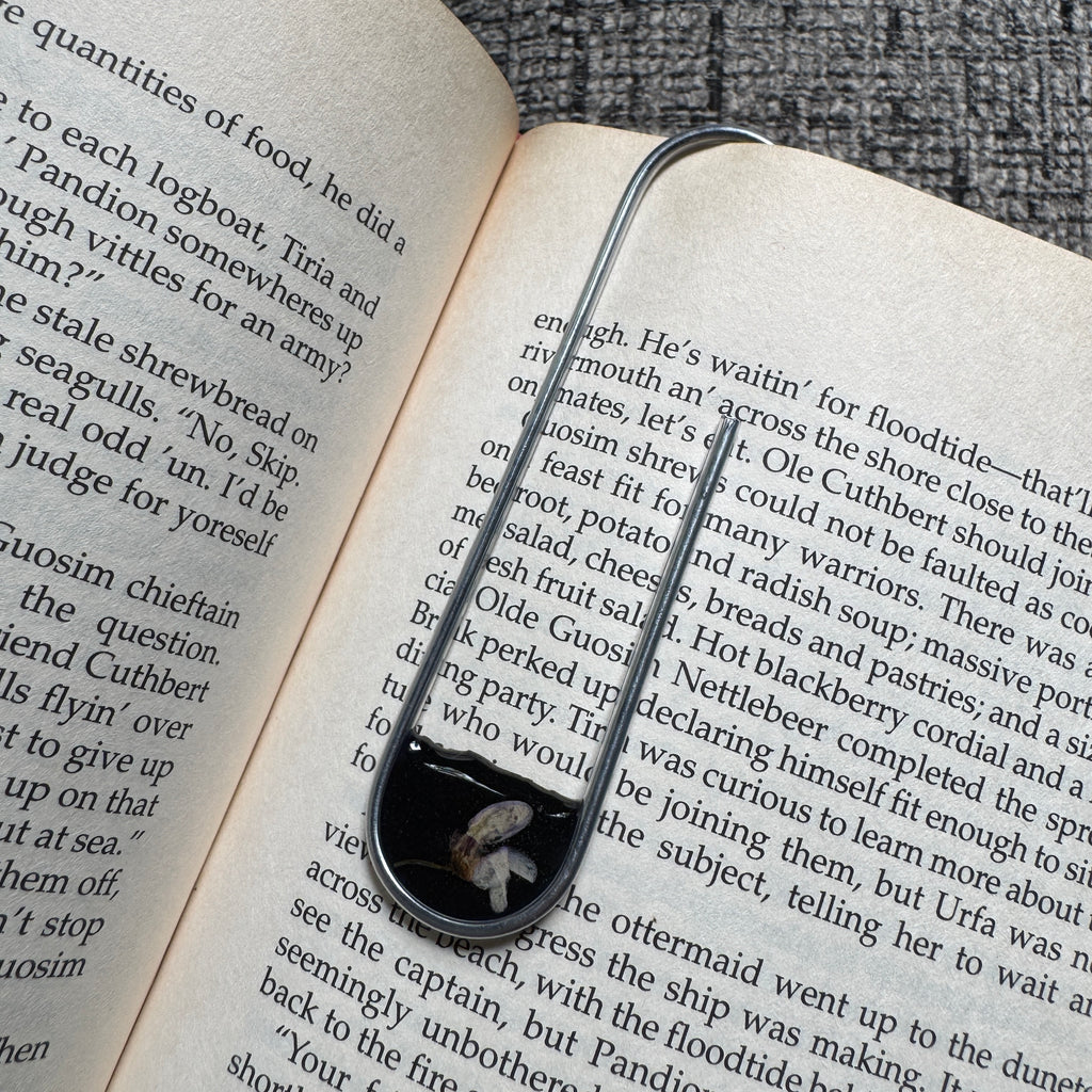 Eastern Redbud Paper Clip Bookmark | Nature-Inspired Metal Page Holder | Ready to Ship