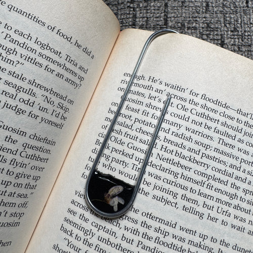 Eastern Redbud Paper Clip Bookmark | Nature-Inspired Metal Page Holder | Ready to Ship