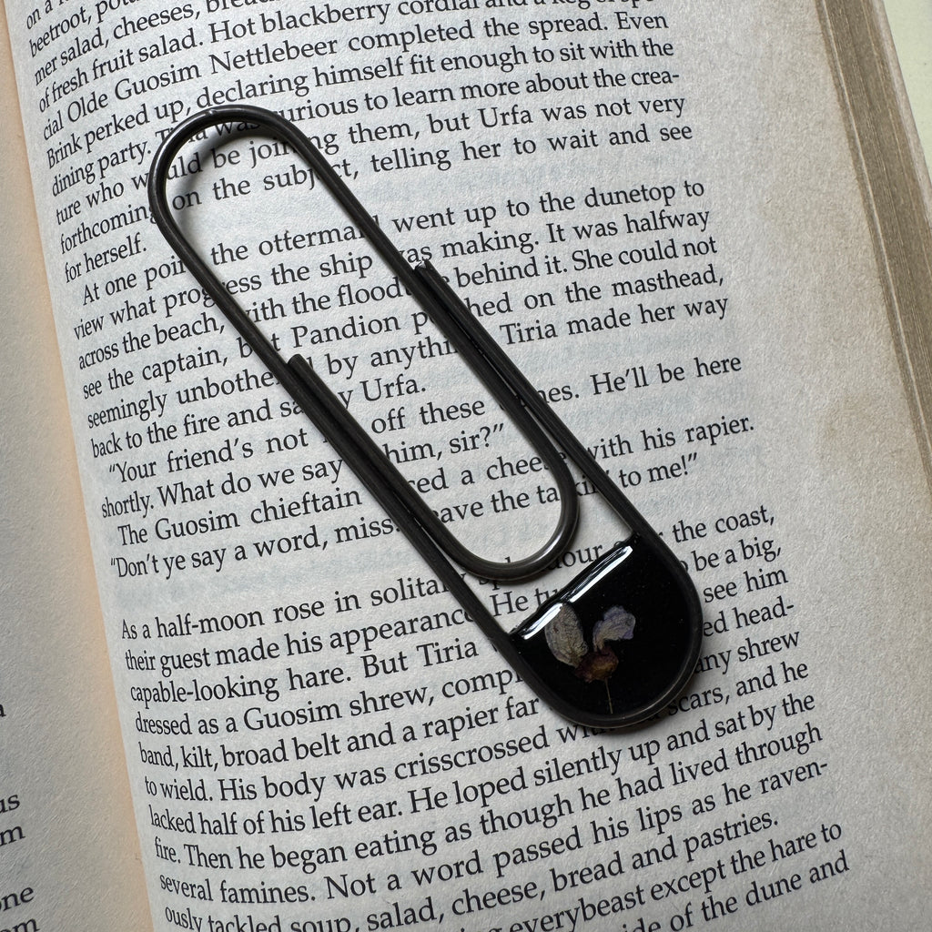 Eastern Redbud Paper Clip Bookmark | Nature-Inspired Metal Page Holder | Ready to Ship