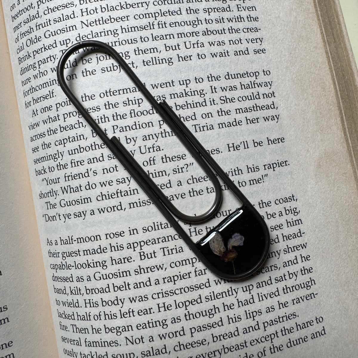 Eastern Redbud Paper Clip Bookmark | Nature-Inspired Metal Page Holder | Ready to Ship