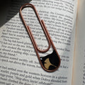 Ginkgo Leaf Paper Clip Bookmark | Nature-Inspired Metal Page Holder | Ready to Ship